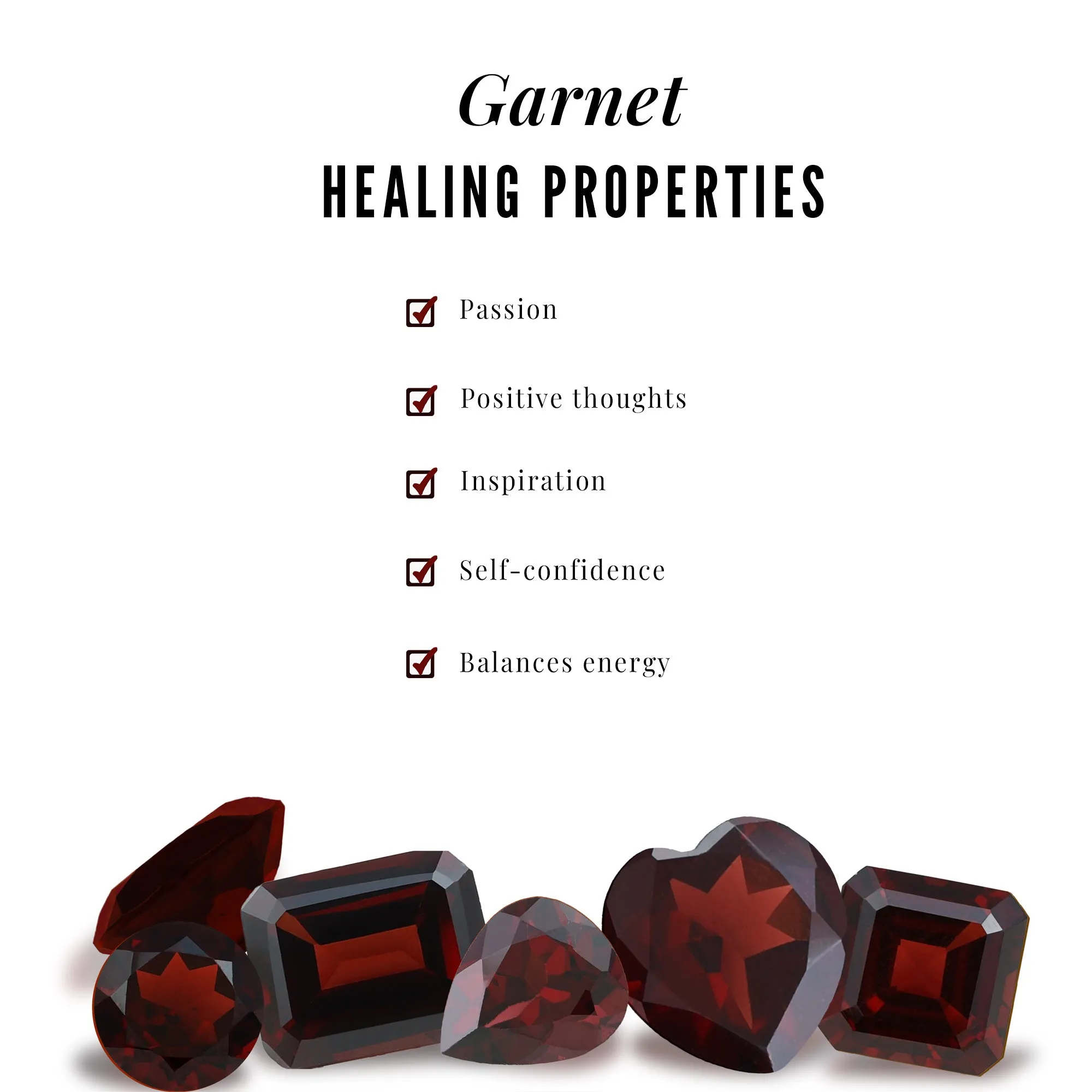 1.25 Ct Heart Garnet Crossover Engagement Ring with Diamond