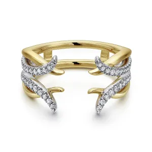 14KW/Y Diamond Ring Enhancer w/ 0.29 CTW