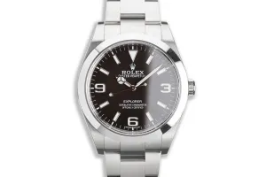 2017 Rolex Explorer MK2 214270 39mm with Box & Card