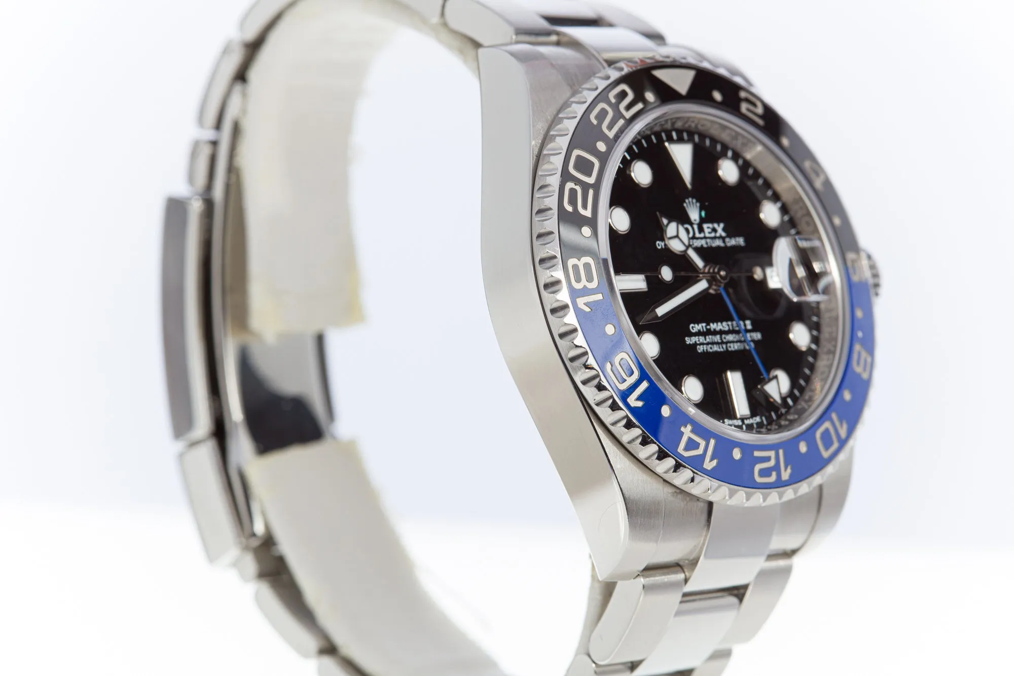 2017 Rolex GMT Master II 116710BLNR Batman with Box & Card