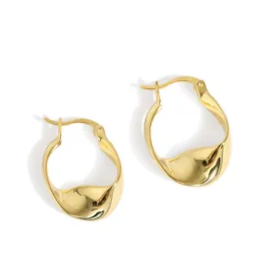20mm Curve Hoop Earrings