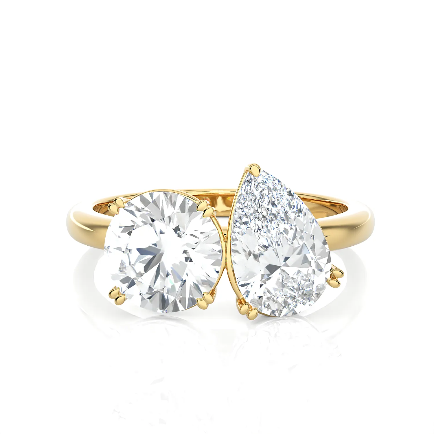3 1/2 ctw Multi-Shape Lab Grown Diamond Ring