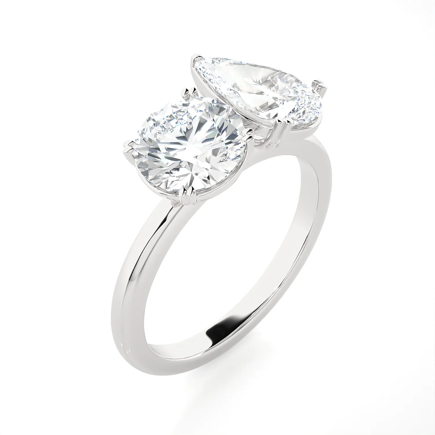 3 1/2 ctw Multi-Shape Lab Grown Diamond Ring