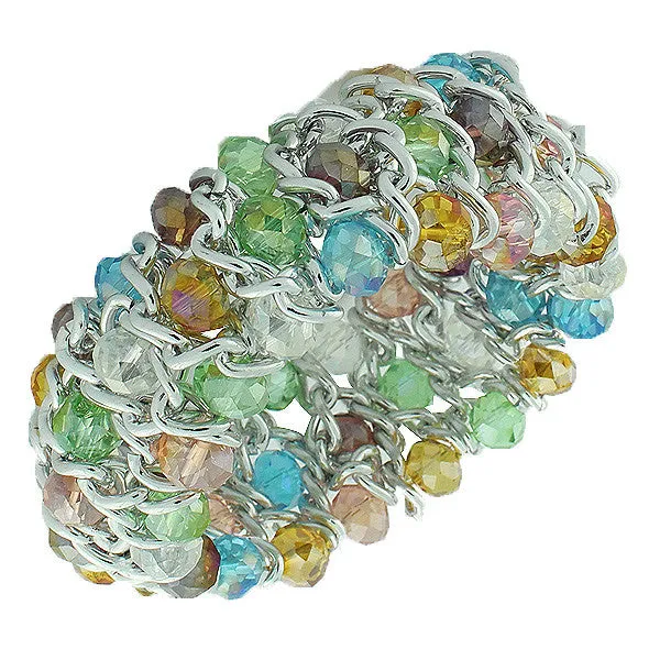 All Tone Pearl Bracelet