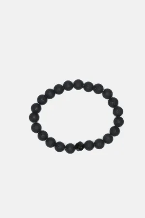 Allover Lavastone Stretch Beaded Bracelet