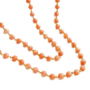 ANGEL SKIN CORAL NECKLACE