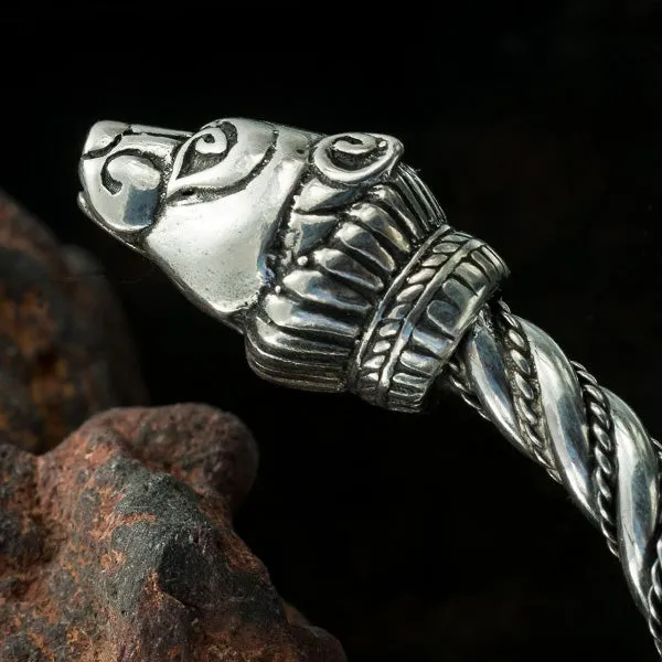 Berserker Bear Bracelet - Sterling Silver