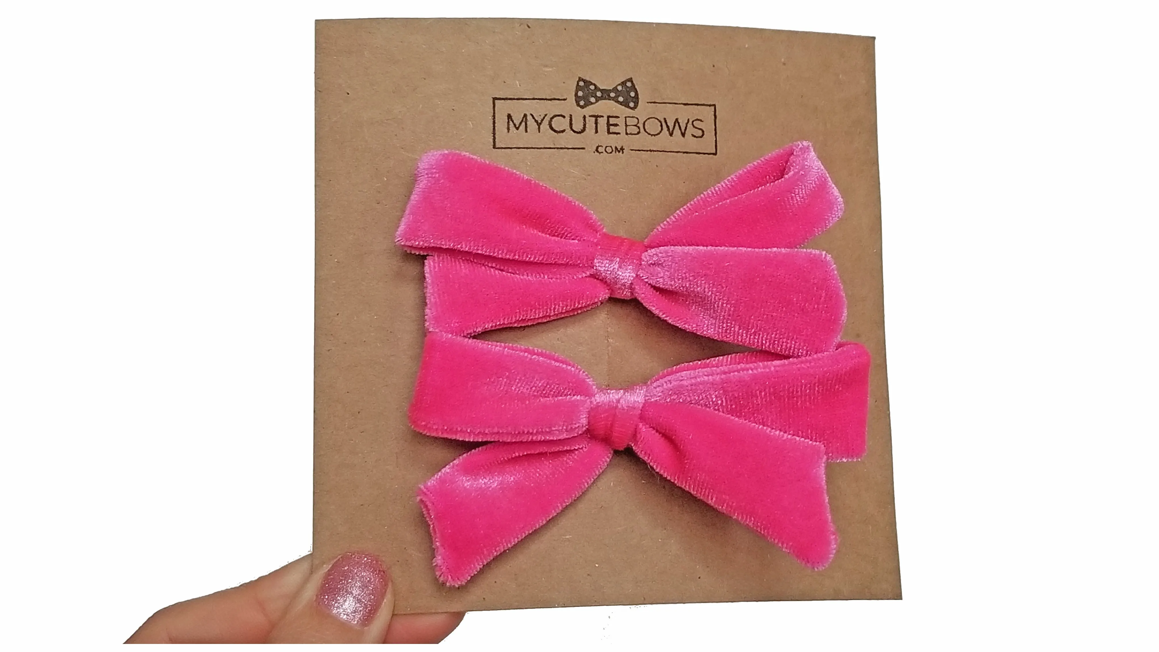 Classy Missy mini Pinwheel Pigtail Hair Bows