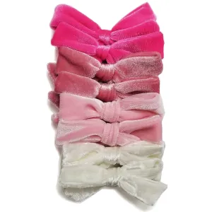 Classy Missy mini Pinwheel Pigtail Hair Bows