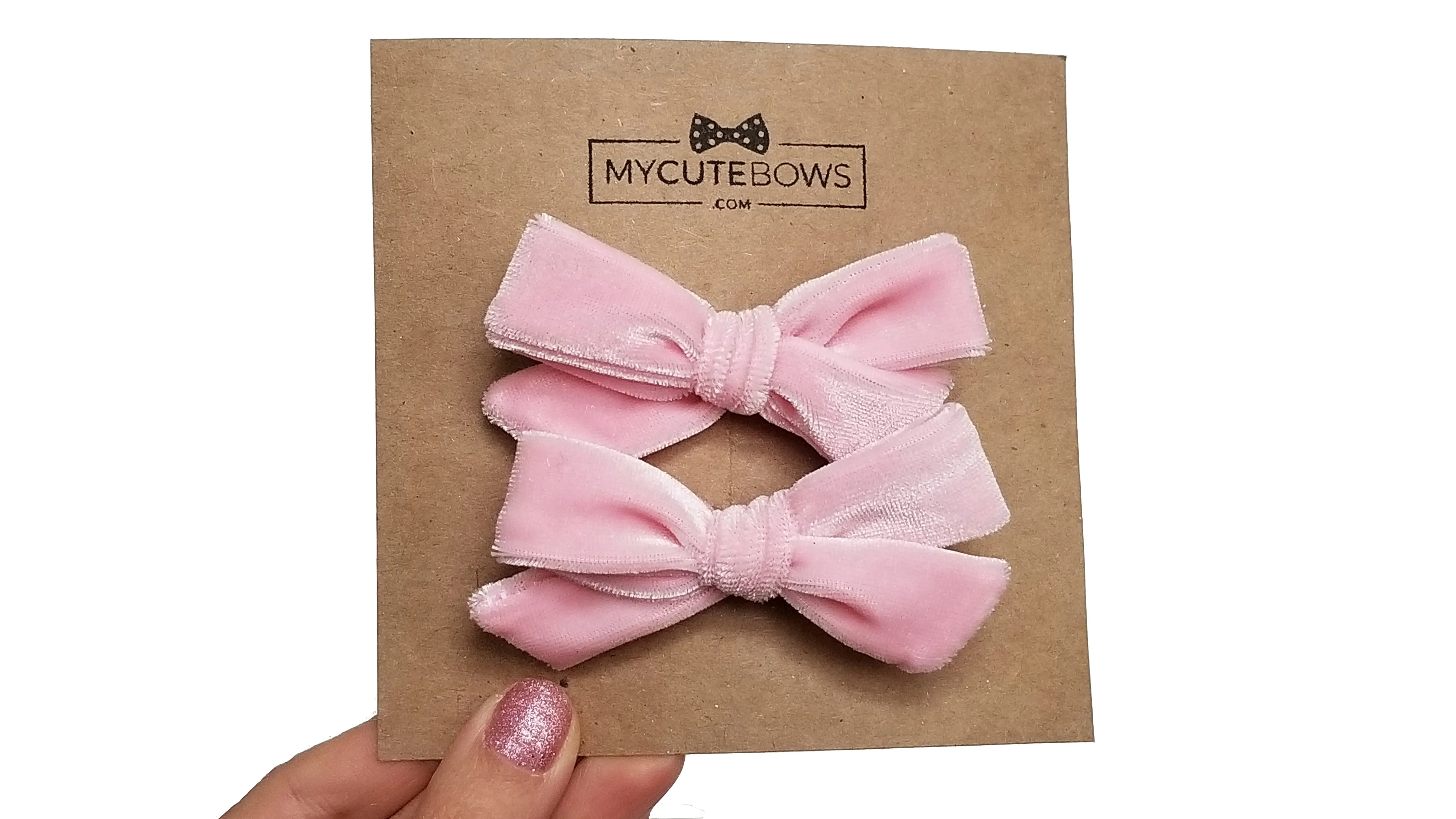 Classy Missy mini Pinwheel Pigtail Hair Bows