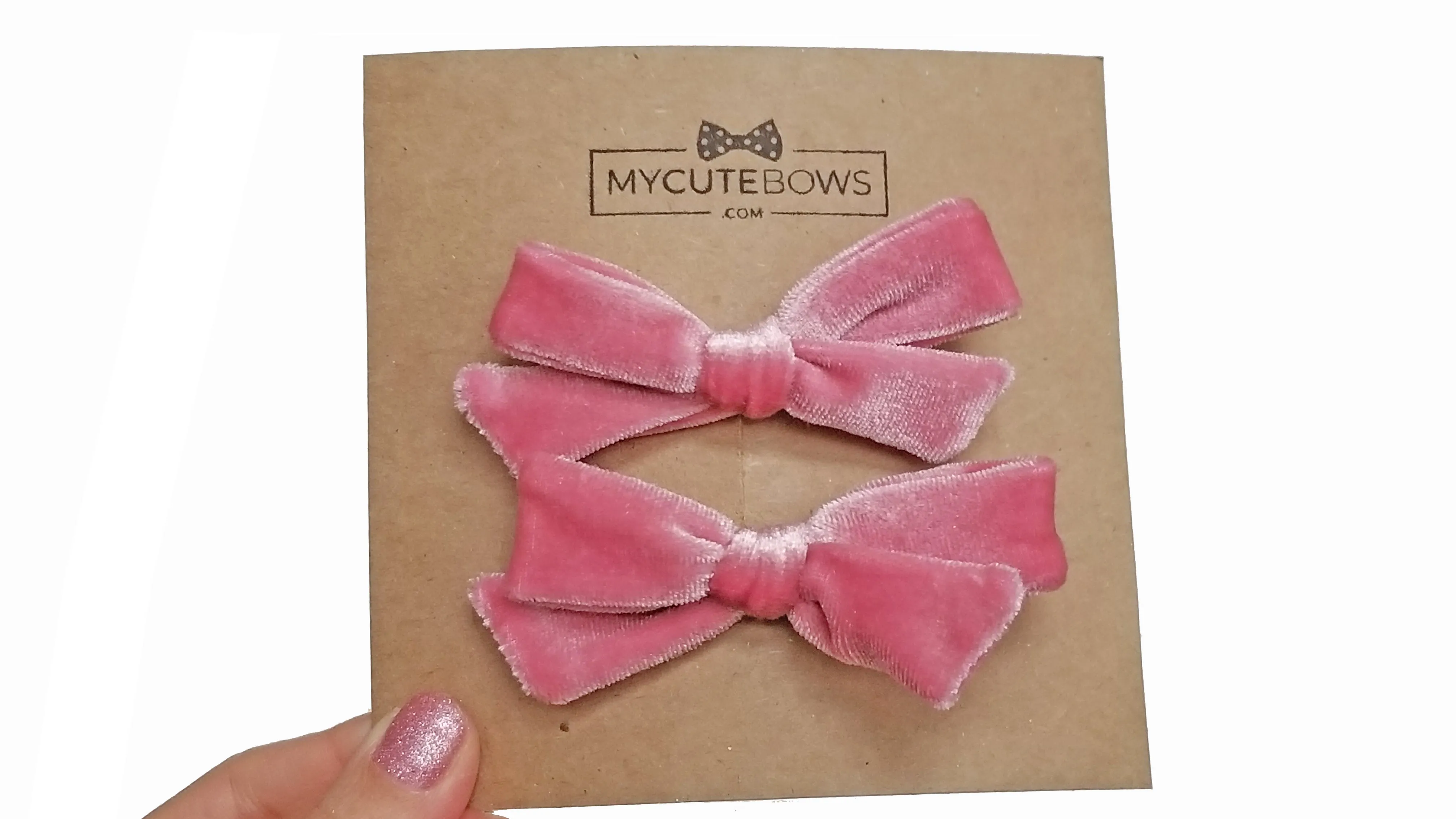 Classy Missy mini Pinwheel Pigtail Hair Bows
