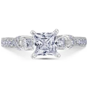 Crown Collection 3 Stone Engagement Ring