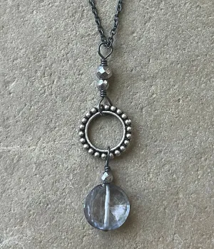 Double Circle Necklace