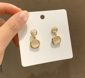E1434 - Korean Opal Earrings