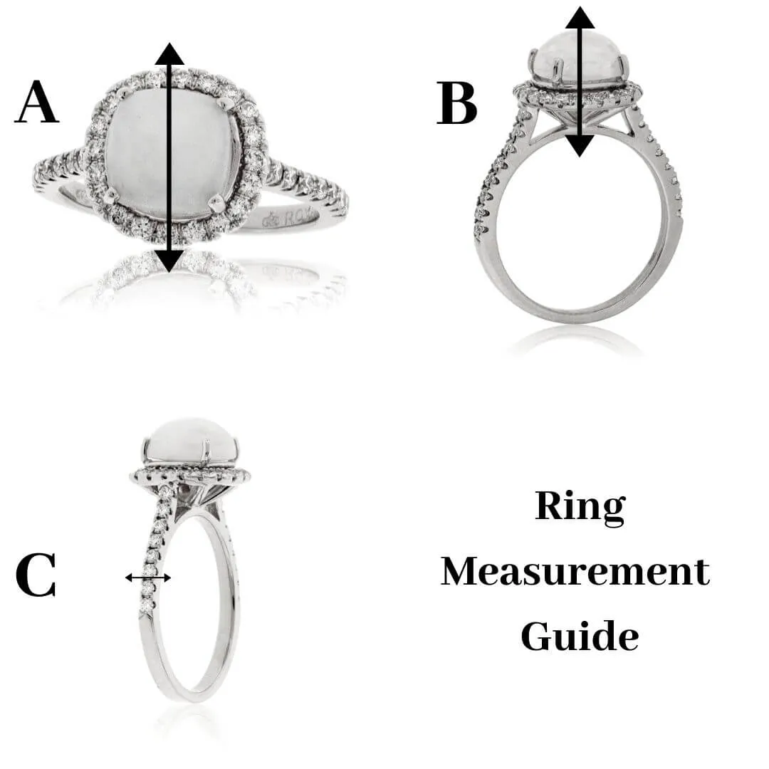 Elk Ivory Four Diamond Accented Ring