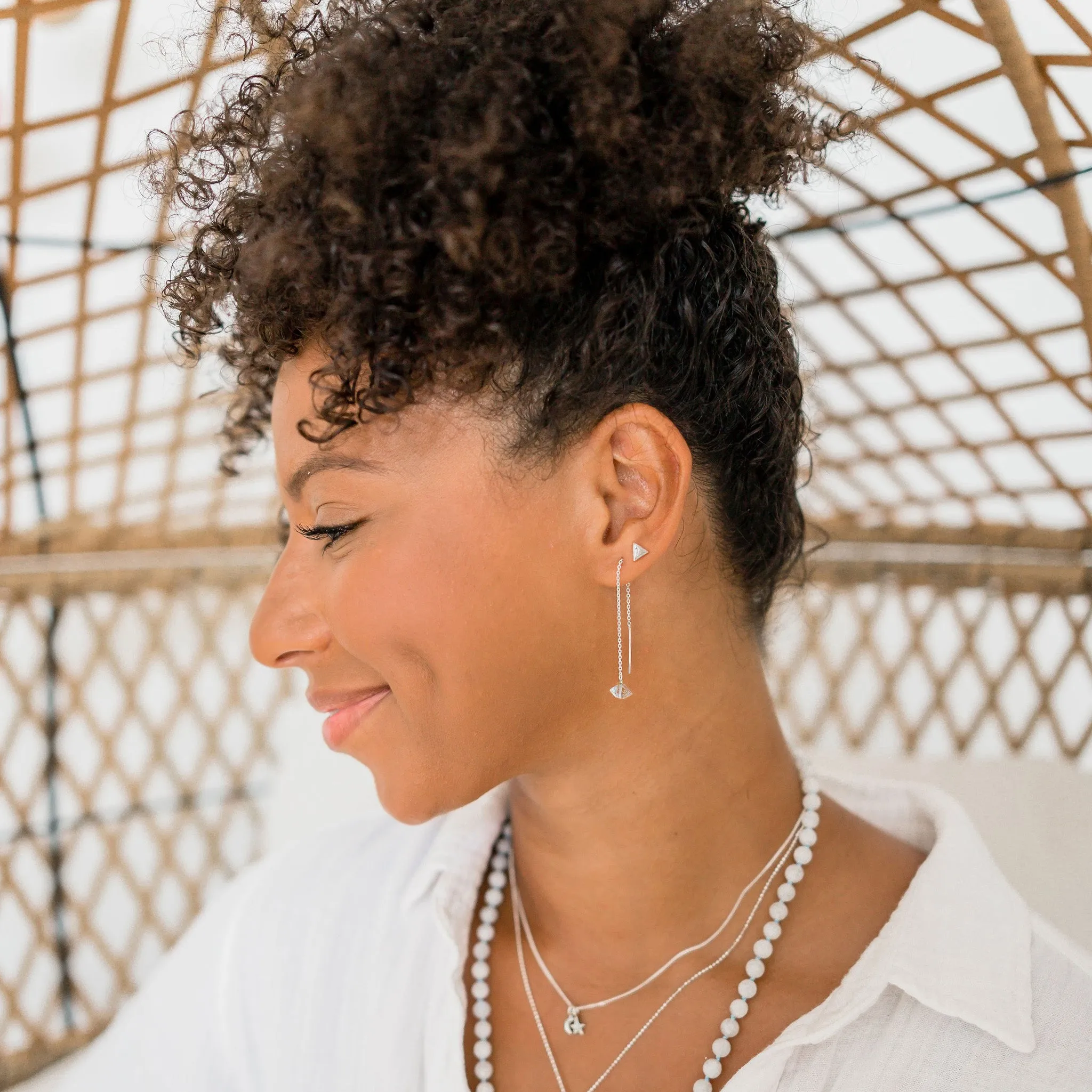 Embrace Change Stud Earring(s) | Sterling