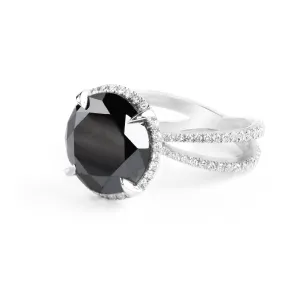 Esther- Black Diamond Ring