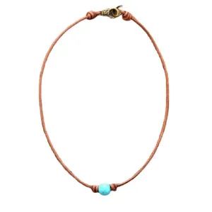 European And American Fashion Jewelry New Turquoise White Pine Powder Crystal Short Necklace Women Fashion Necklace Jewelry