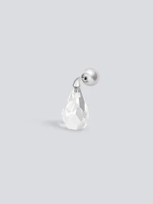 Front & Back Crystal Stud Earring