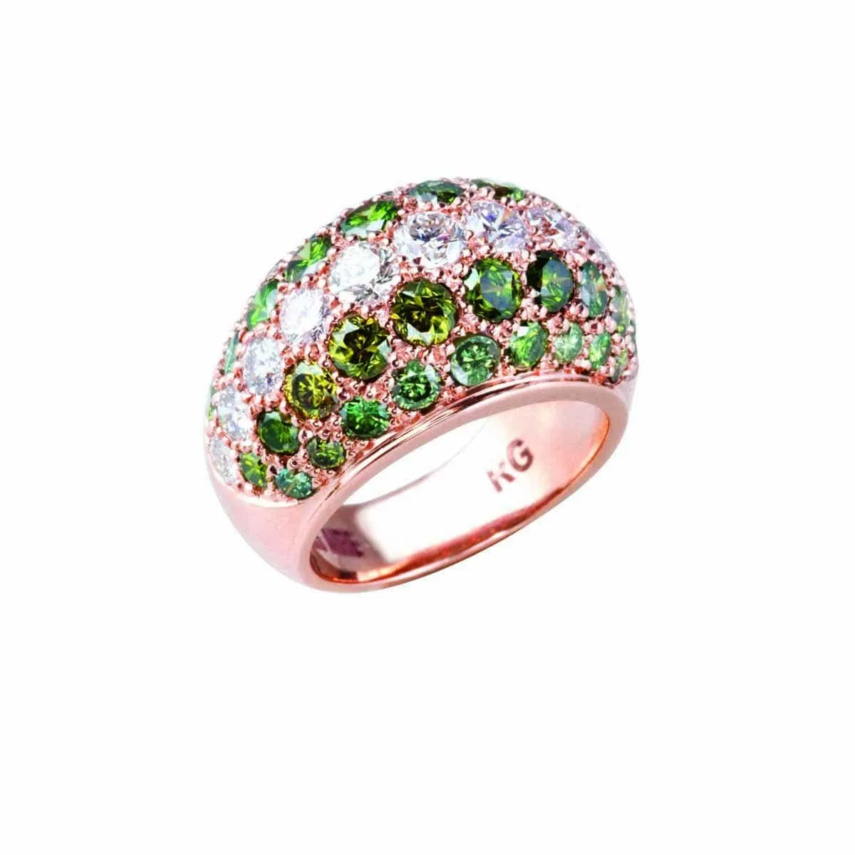 GREEN DIAMOND RING - EVERGREEN