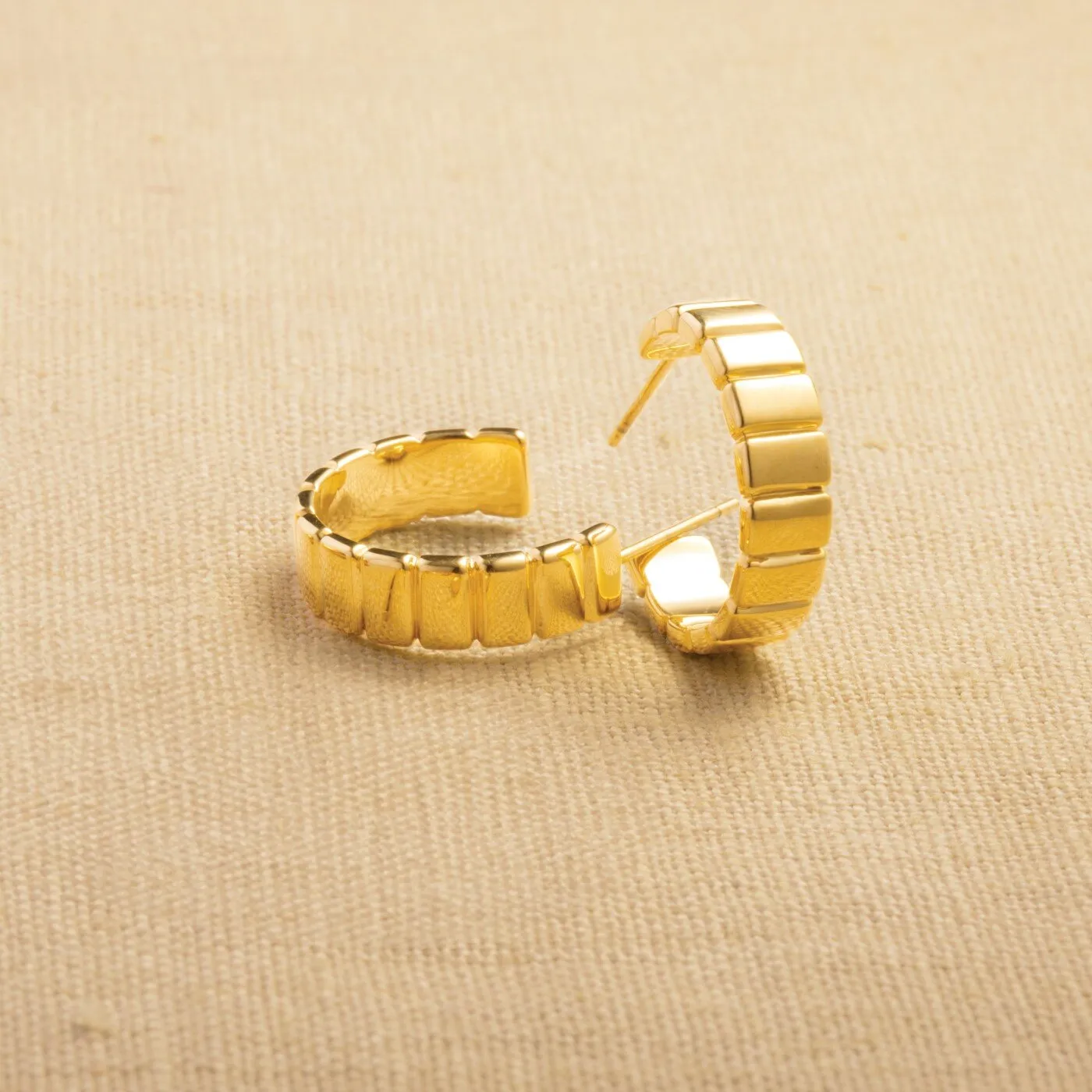 Katie Loxton Optimism Amulet Hoop Earrings