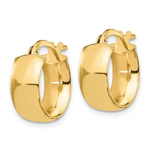 Leslie's 14K 6mm High Polished Hoop Earrings