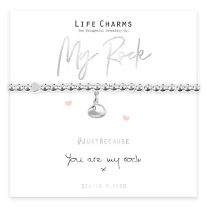Life Charm You Are My Rock Bracelet