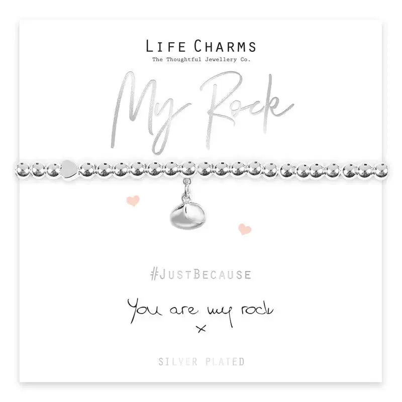 Life Charm You Are My Rock Bracelet