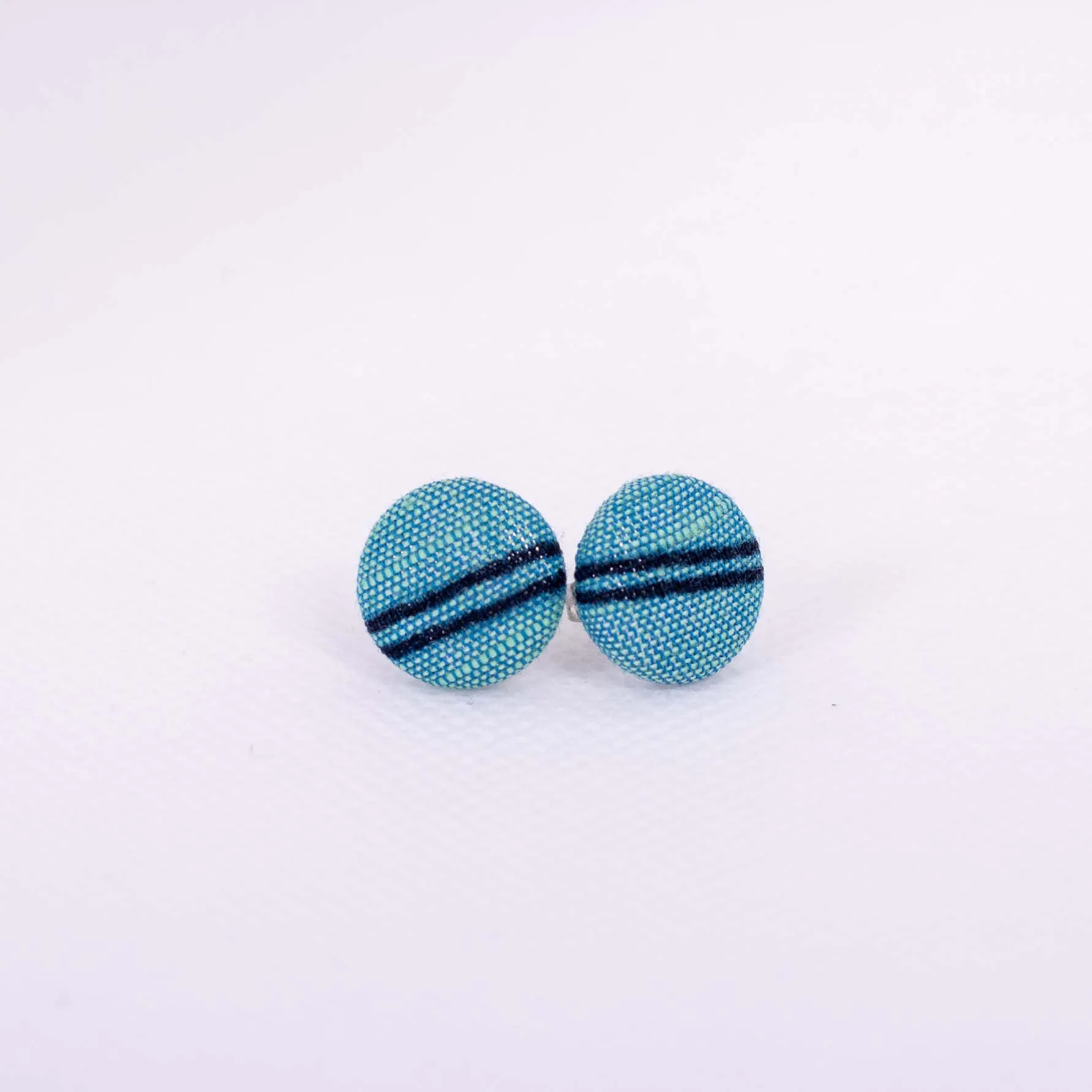 Linen Button Studs
