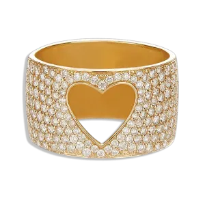 Love Pavé Diamond Ring
