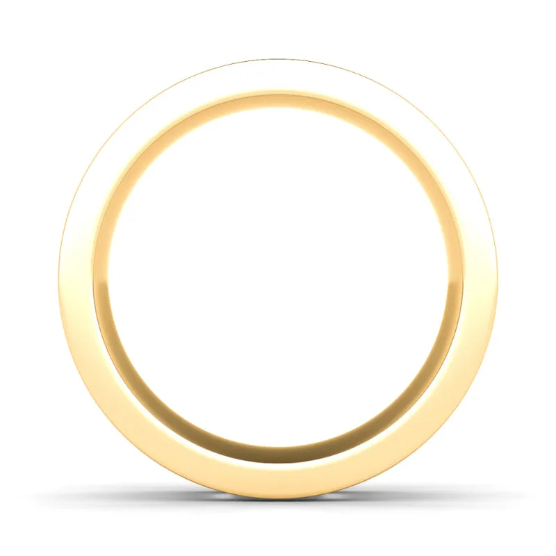 Men's Radiant Cut Diamond Eternity Band