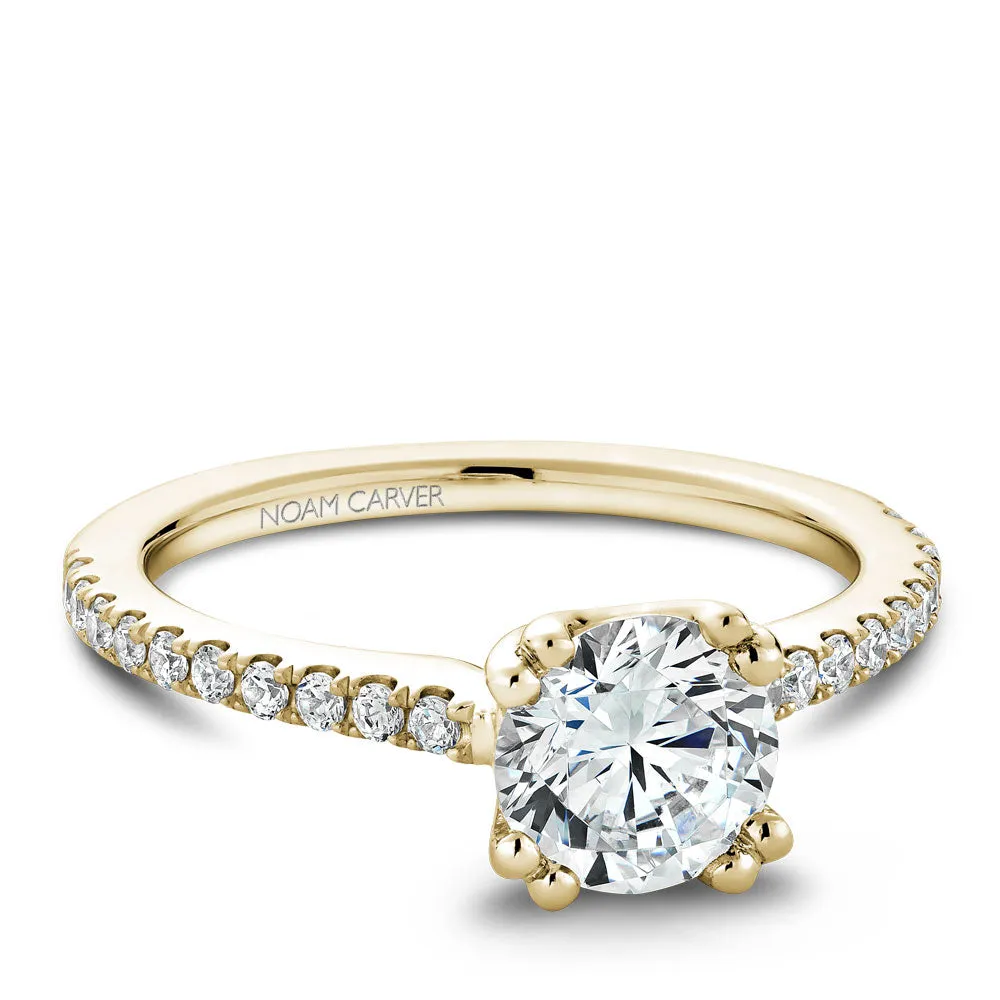 Noam Carver Engagement Ring - B001-01YS-100A