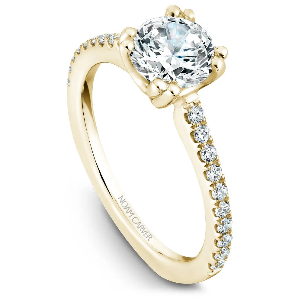 Noam Carver Engagement Ring - B001-01YS-100A
