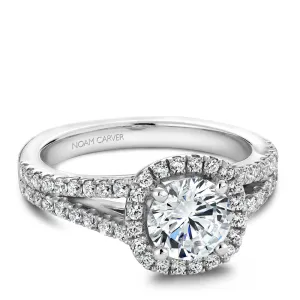 Noam Carver Engagement Ring - B015-01WS-100A