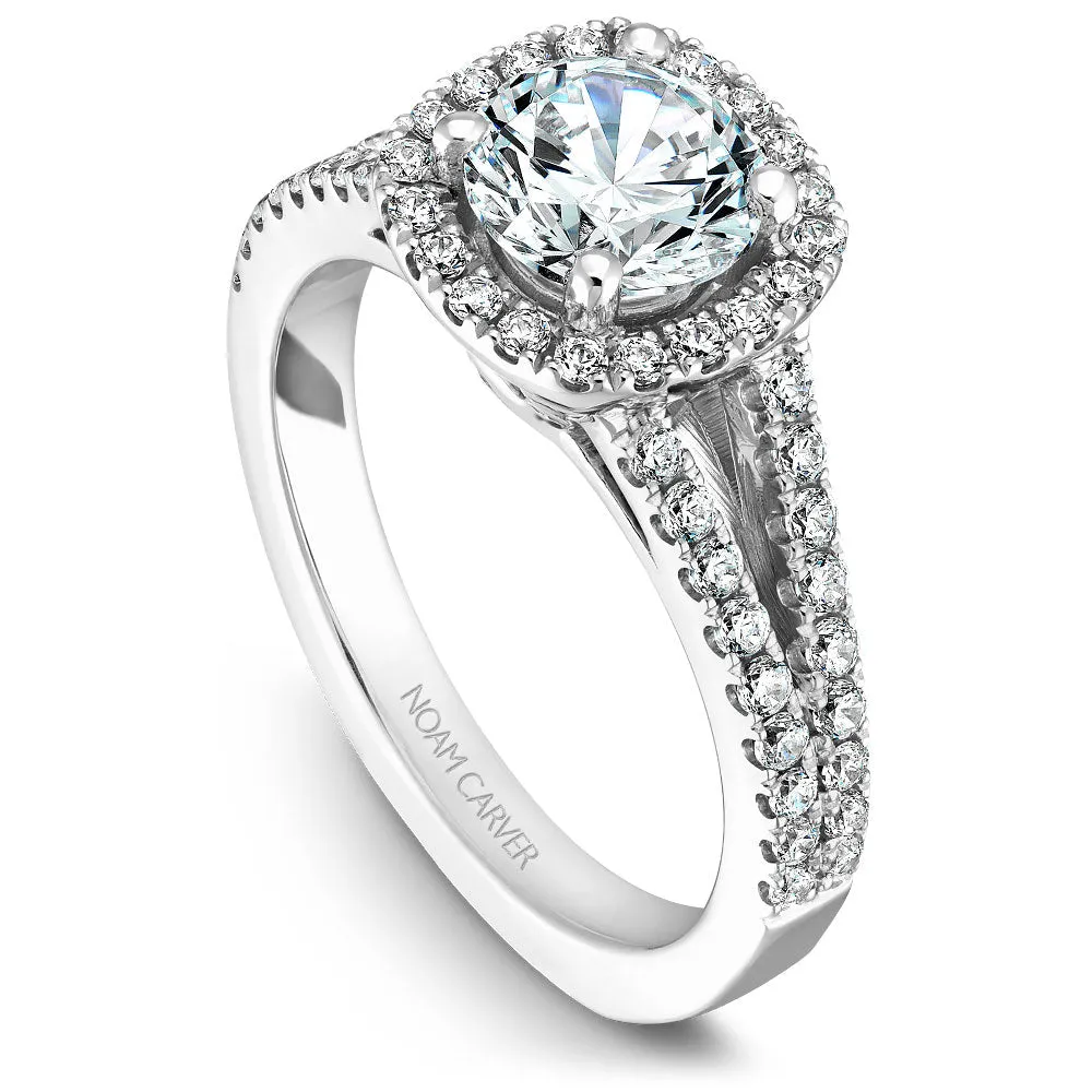 Noam Carver Engagement Ring - B015-01WS-100A