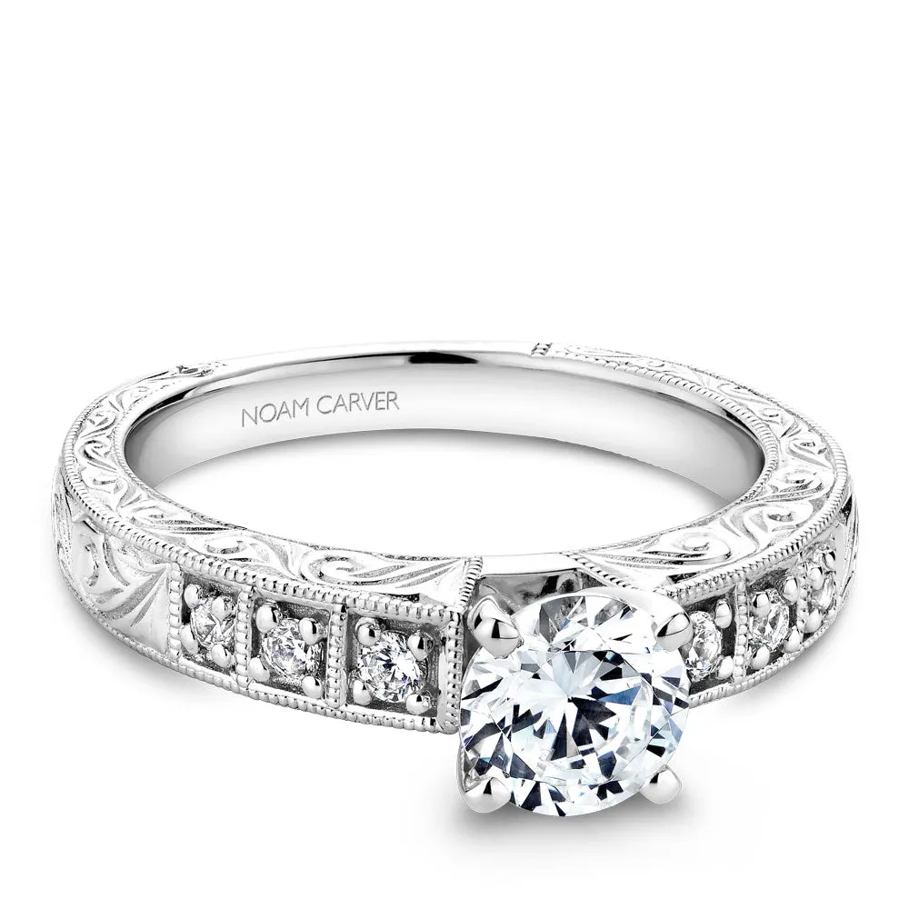 Noam Carver Engagement Ring - B057-01WZ-100A