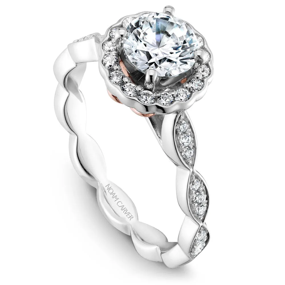 Noam Carver Engagement Ring - B085-01WS-100A