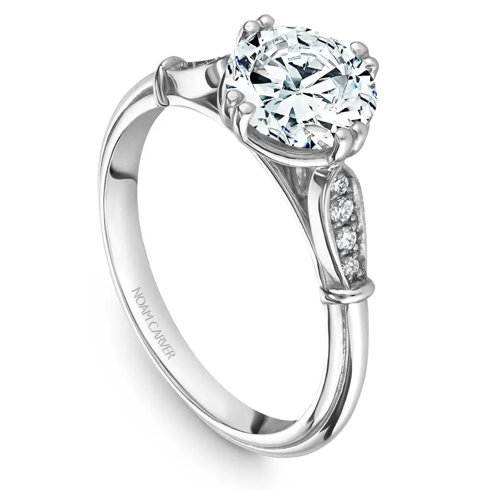 Noam Carver Engagement Ring - B267-01WZ-100A