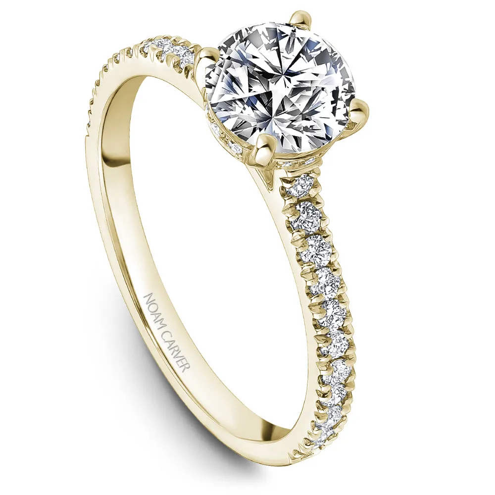 Noam Carver Engagement Ring - B502-01YS-100A
