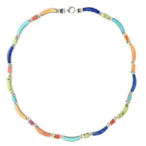 Peyote Bird Multi-Stone Painted Desert Necklace
