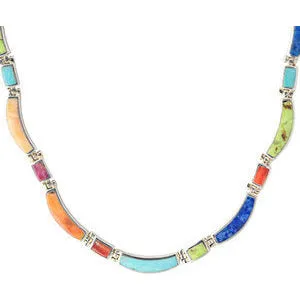 Peyote Bird Multi-Stone Painted Desert Necklace