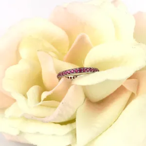 Pink Sparkle Stack Ring - SR1417