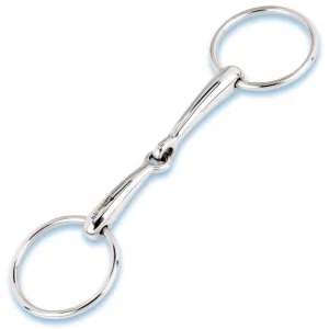 SNAFFLE RING BITS INOX STUBBEN INOX
