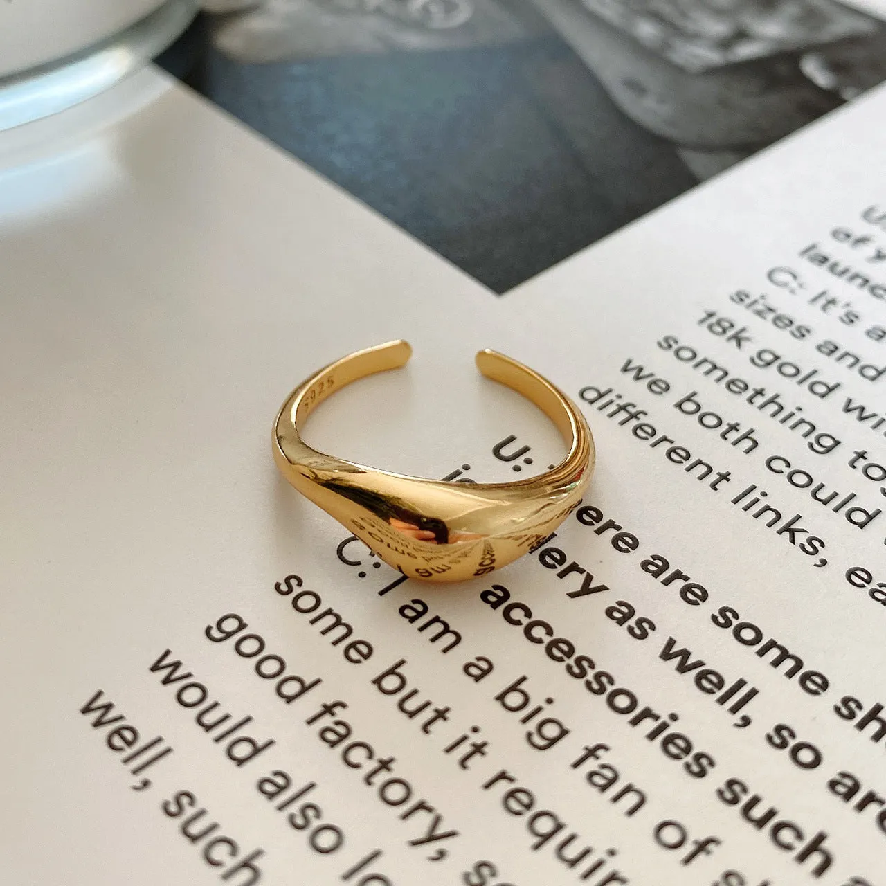Stackable Gold Ring