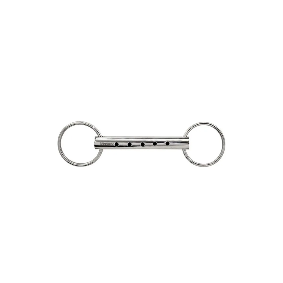  STRAIGHT BAR RING SNAFFLE BIT