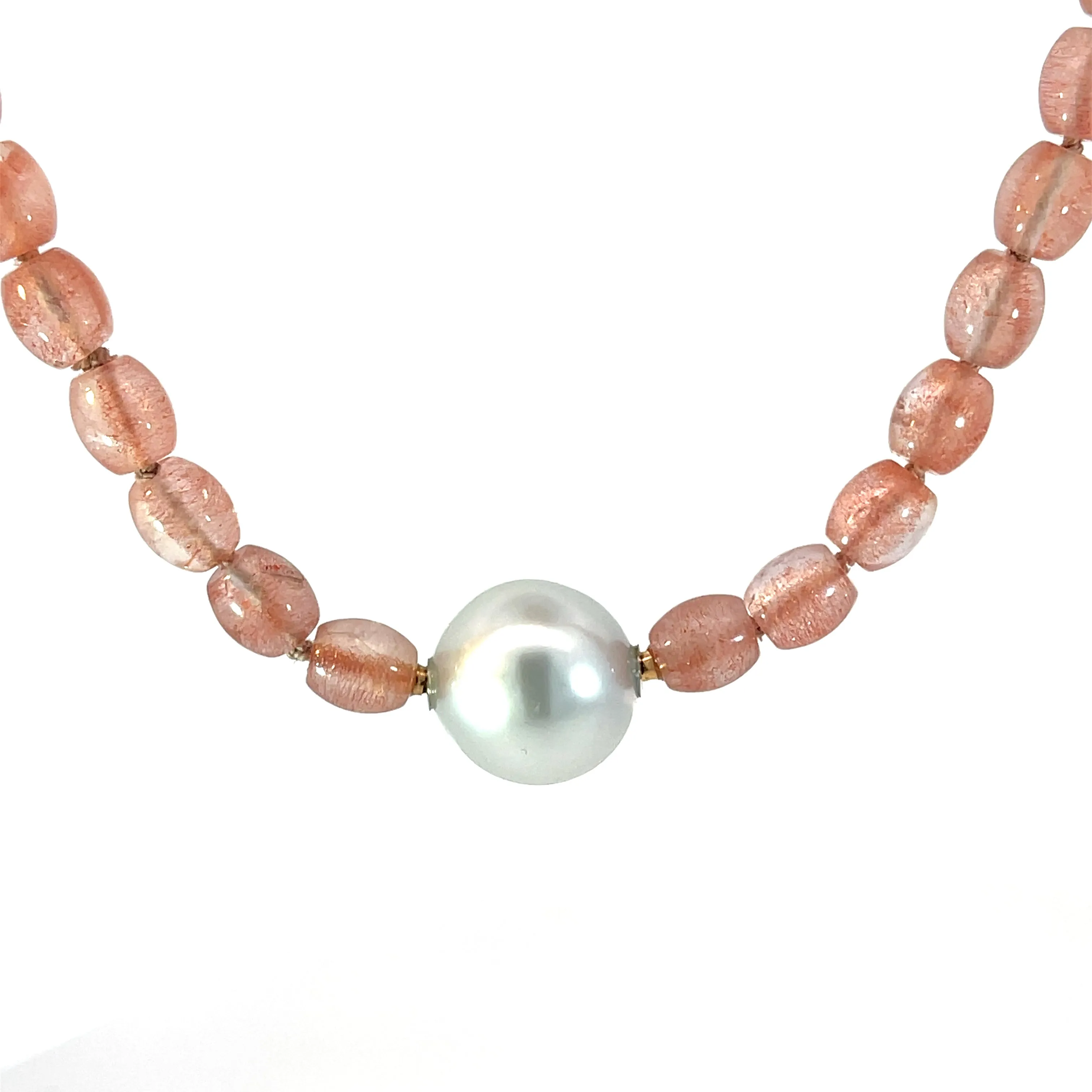 Strawberry Quartz Necklace