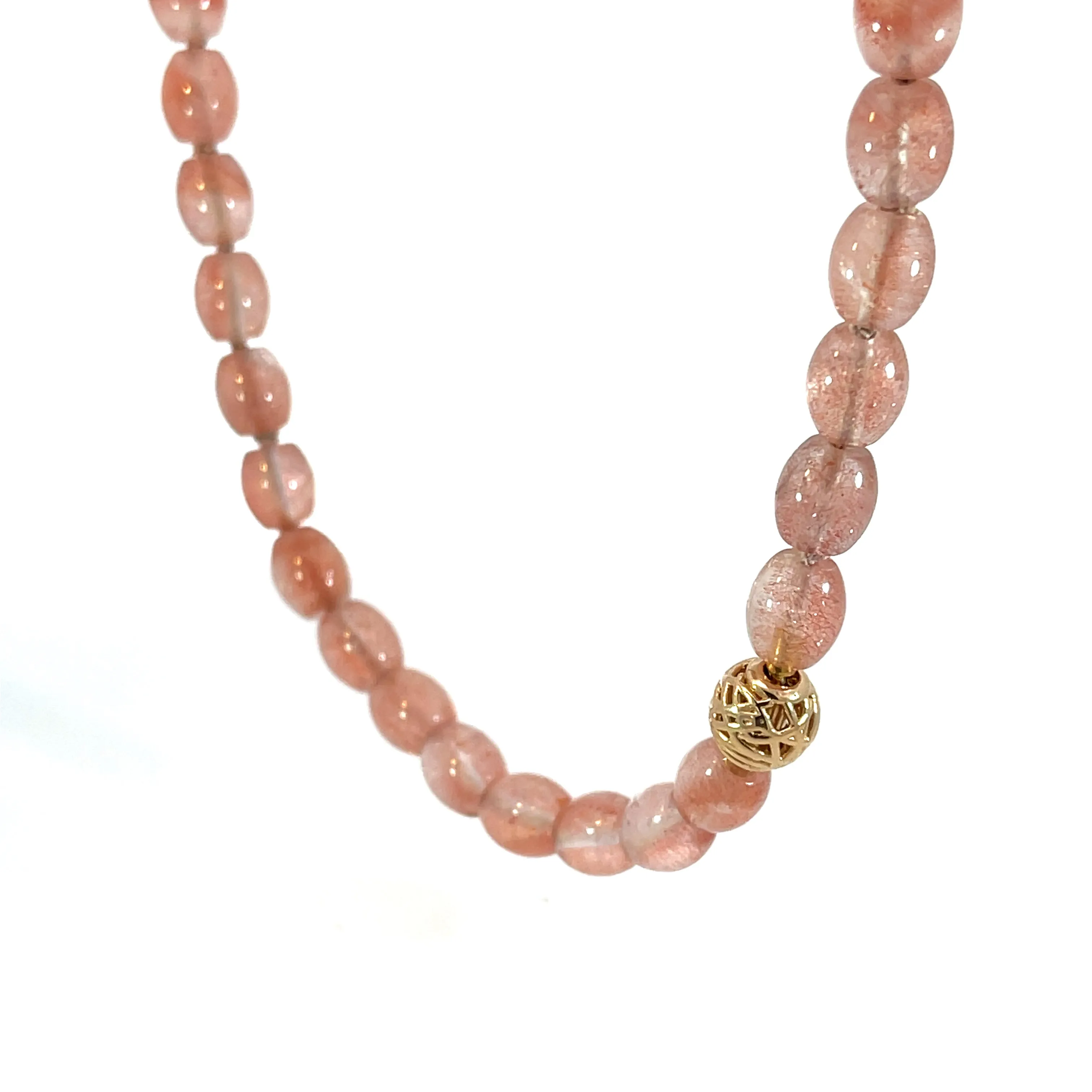 Strawberry Quartz Necklace