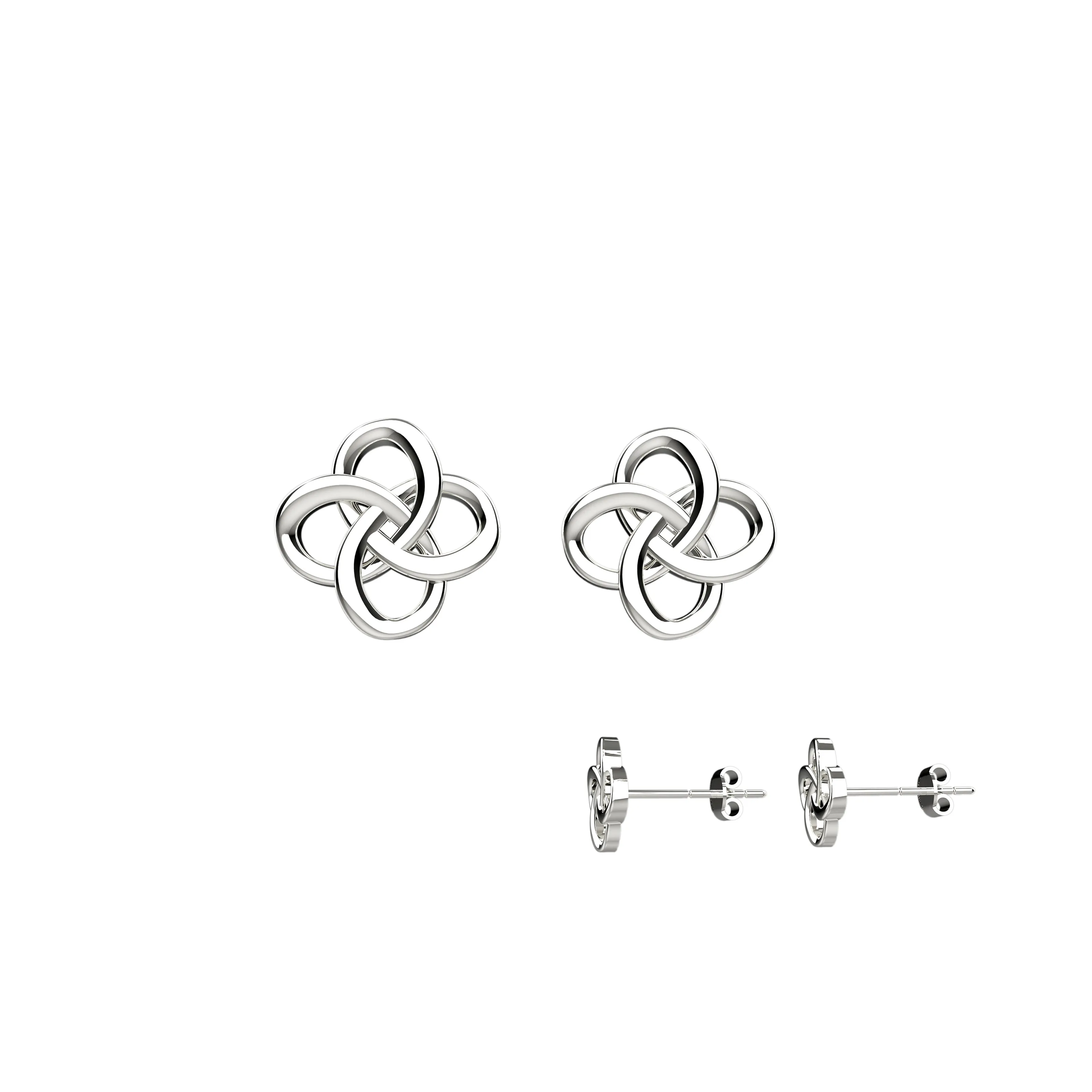 Style With Celtic Knot Stud Earrings