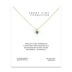 Teeny Tiny Turquoise Necklace