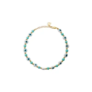 THE EVIL EYE BEADED BRACELET